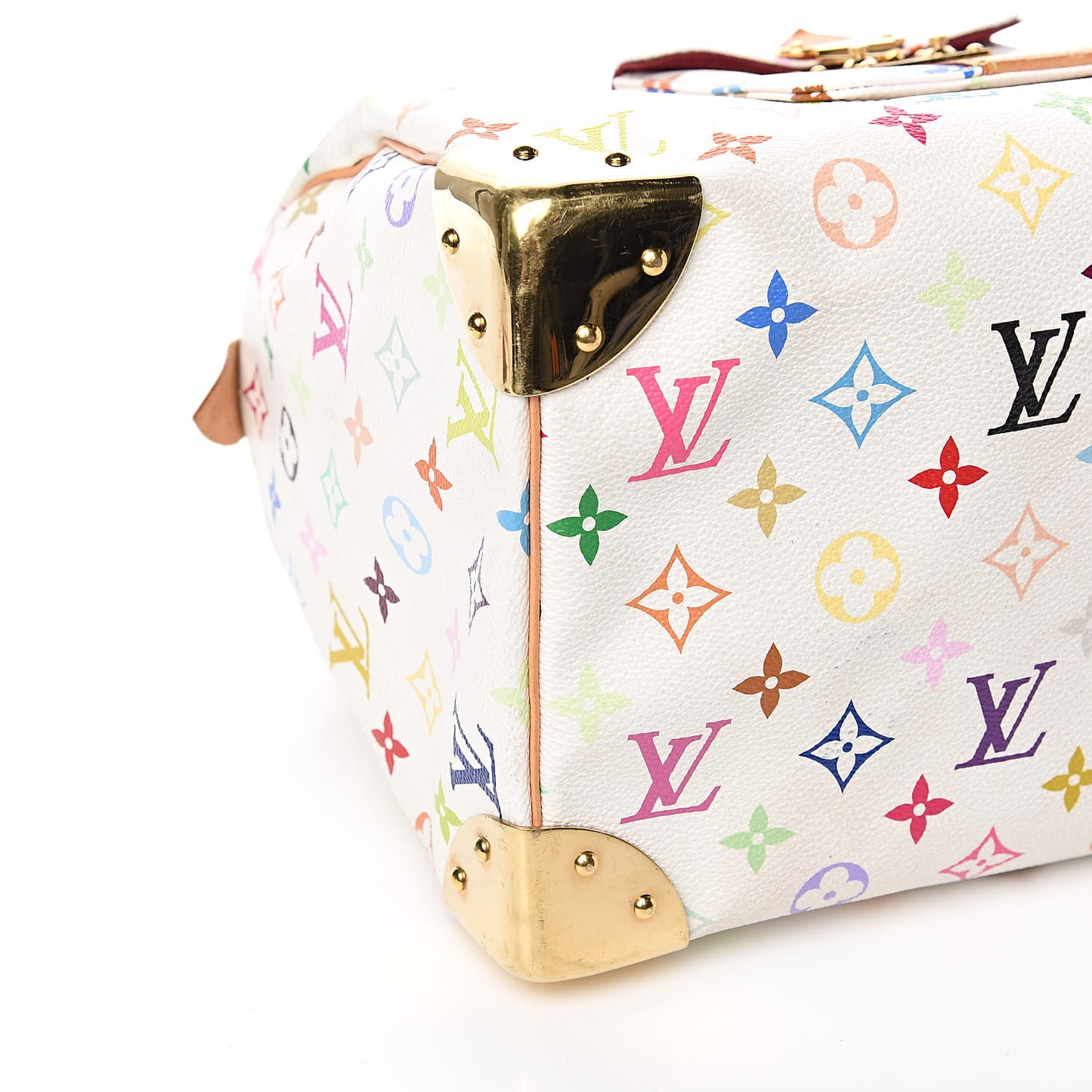 Monogram Multicolor Speedy 30 White
