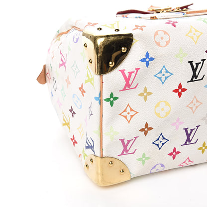 Louis Vuitton Monogram Multicolor Speedy 30 White 8 of 12