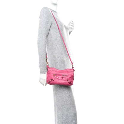 Balenciaga Agneau Giant 12 Gold Hardware Hip Cyclamen 2 of 13