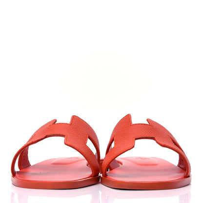 Hermes Epsom Oran Sandals 36 Orange Poppy 2 of 10