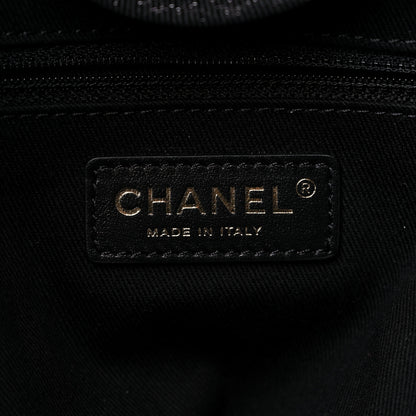 Chanel Lurex Boucle Medium Deauville Tote Black 6 of 9