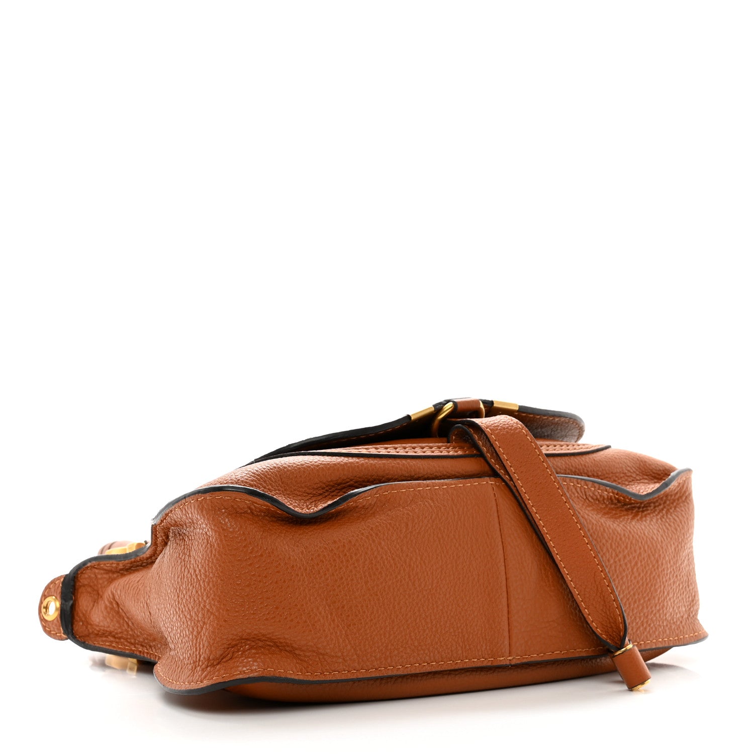 Chloe Calfskin Small Marcie Satchel Tan 4 of 10