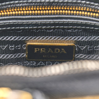 Prada Saffiano Lux Small Promenade Tote Black 8 of 10