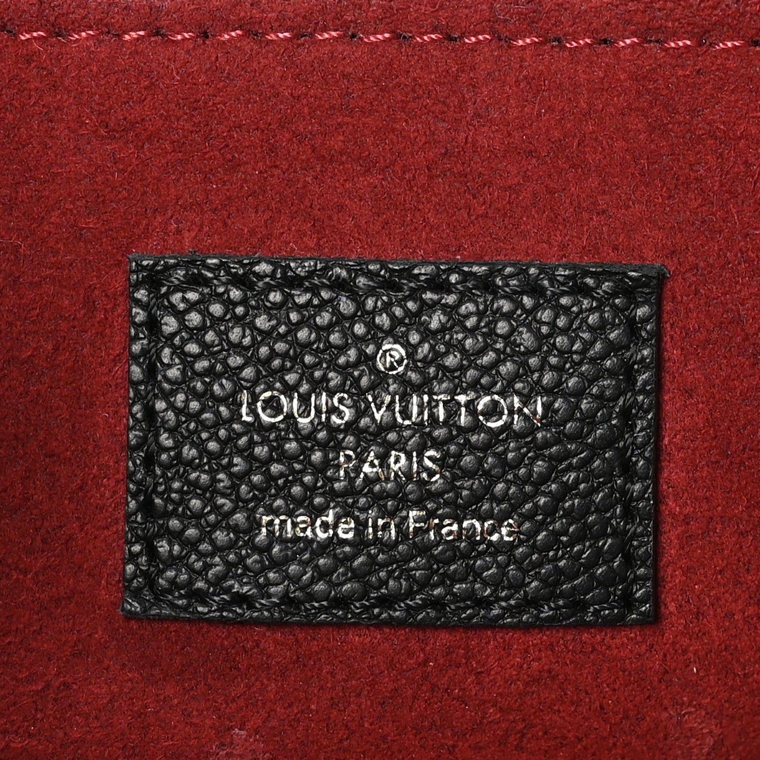 Louis Vuitton Empreinte Monogram Giant Pochette Metis Black Beige 6 of 9