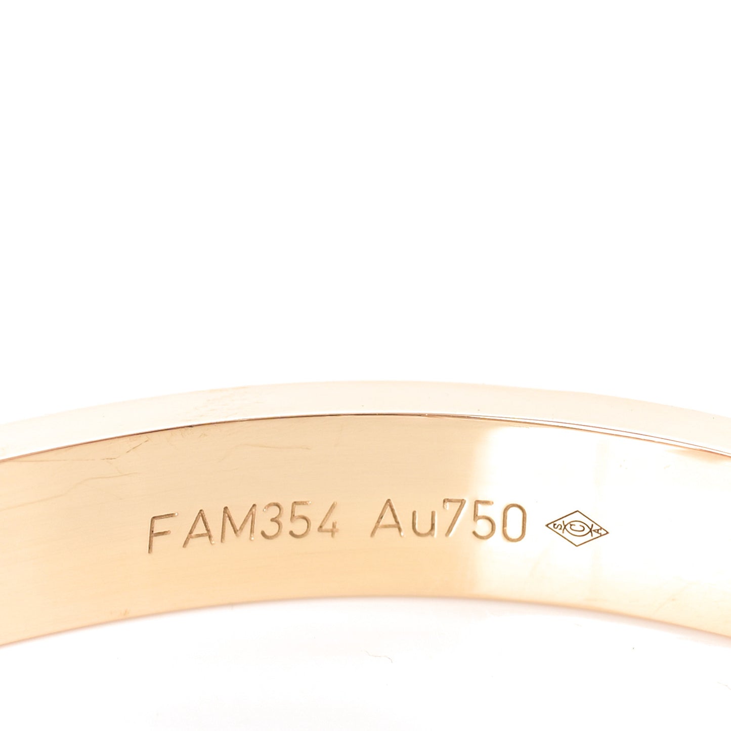 18K Yellow Gold LOVE Bracelet 16