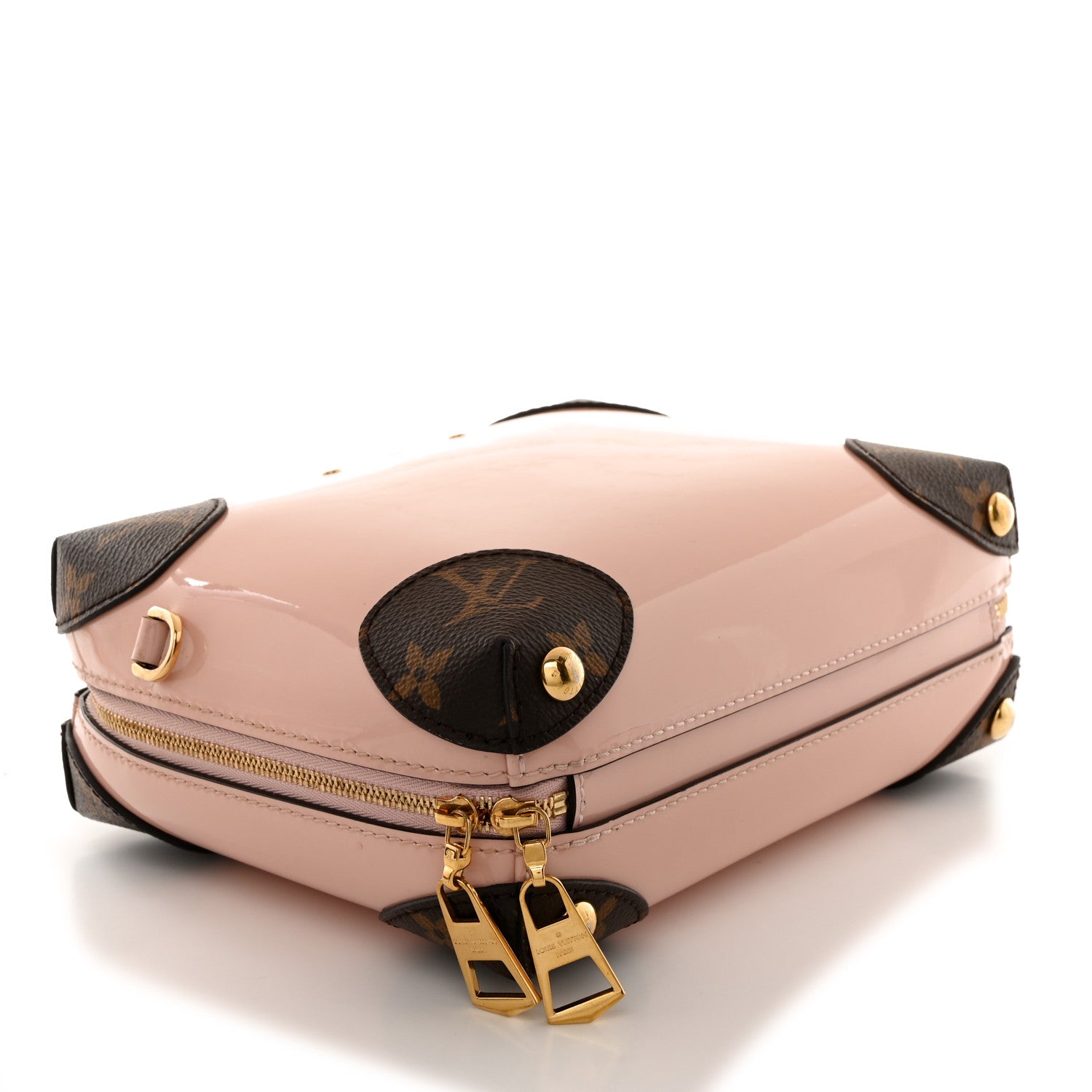 Louis Vuitton Patent Miroir Venice Rose Ballerine 4 of 10