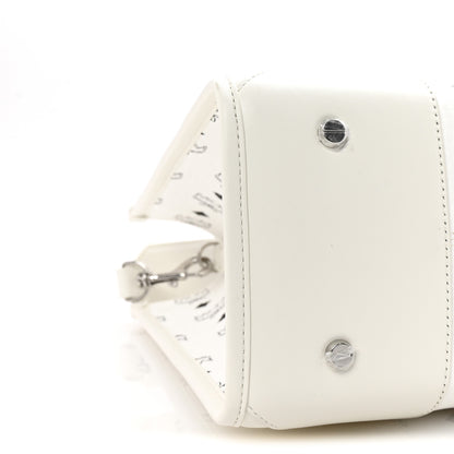MCM Visetos Large Munchen Tote White 9 of 10