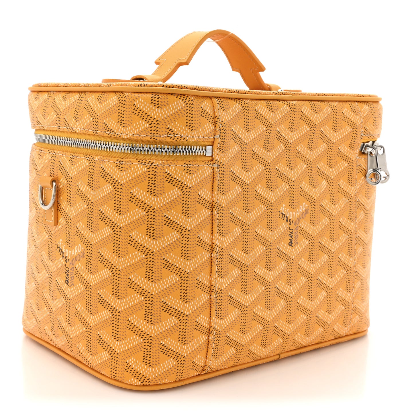 Goyardine Muse Vanity Case Yellow