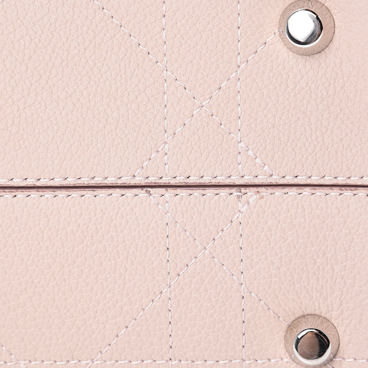 Christian Dior Grained Calfskin Cannage Medium Ultradior Tote Rose Poudre 13 of 14