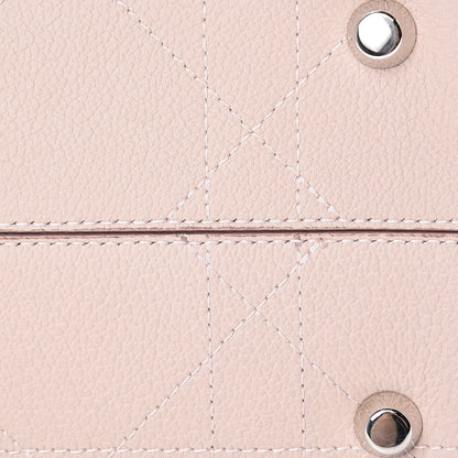 Christian Dior Grained Calfskin Cannage Medium Ultradior Tote Rose Poudre 13 of 14