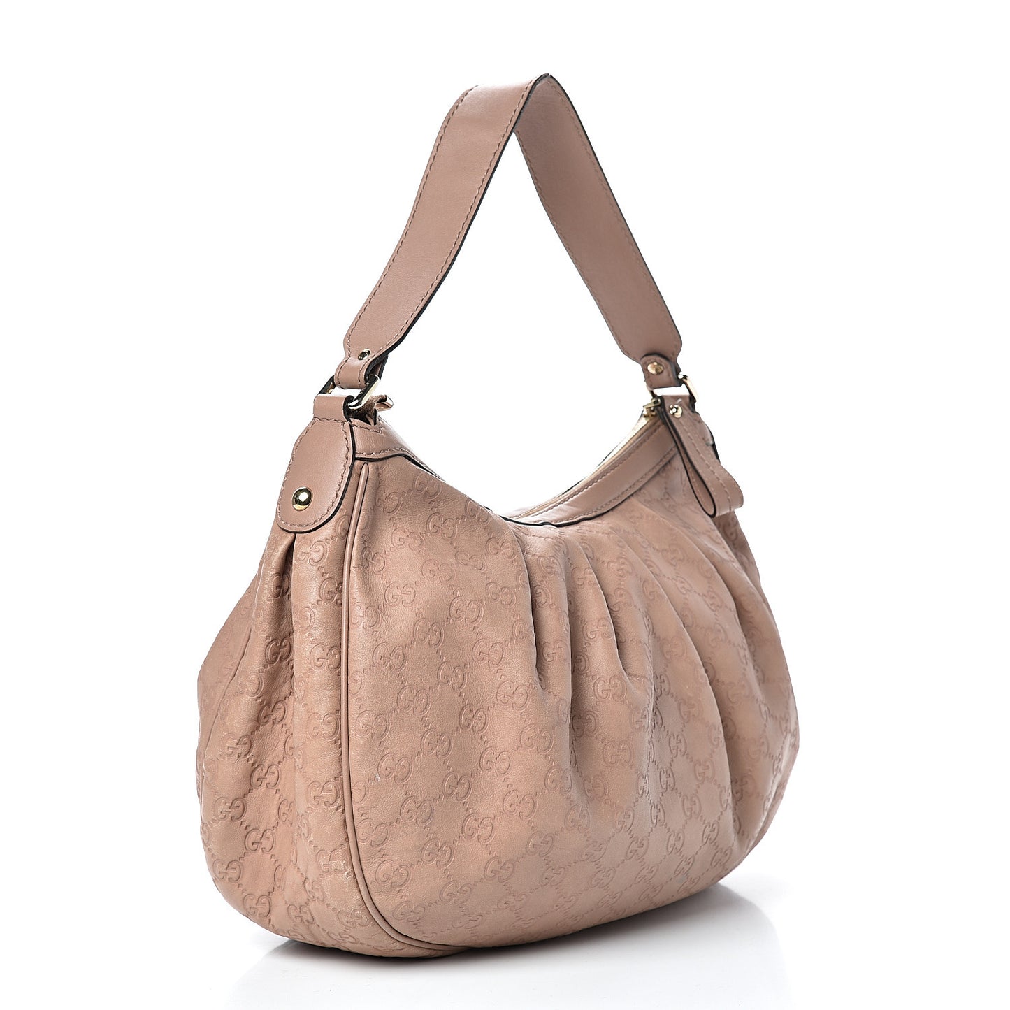 Guccissima Medium Sukey Hobo Beige