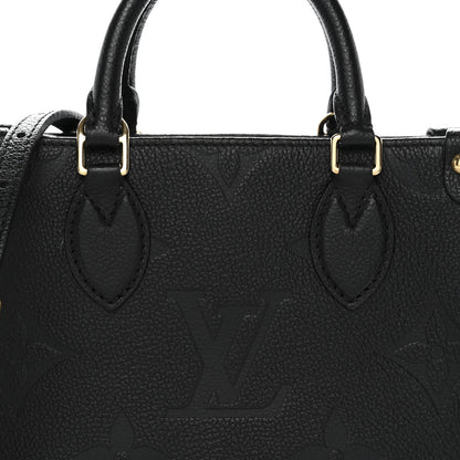 Louis Vuitton Empreinte Monogram Giant Onthego BB Black 7 of 9
