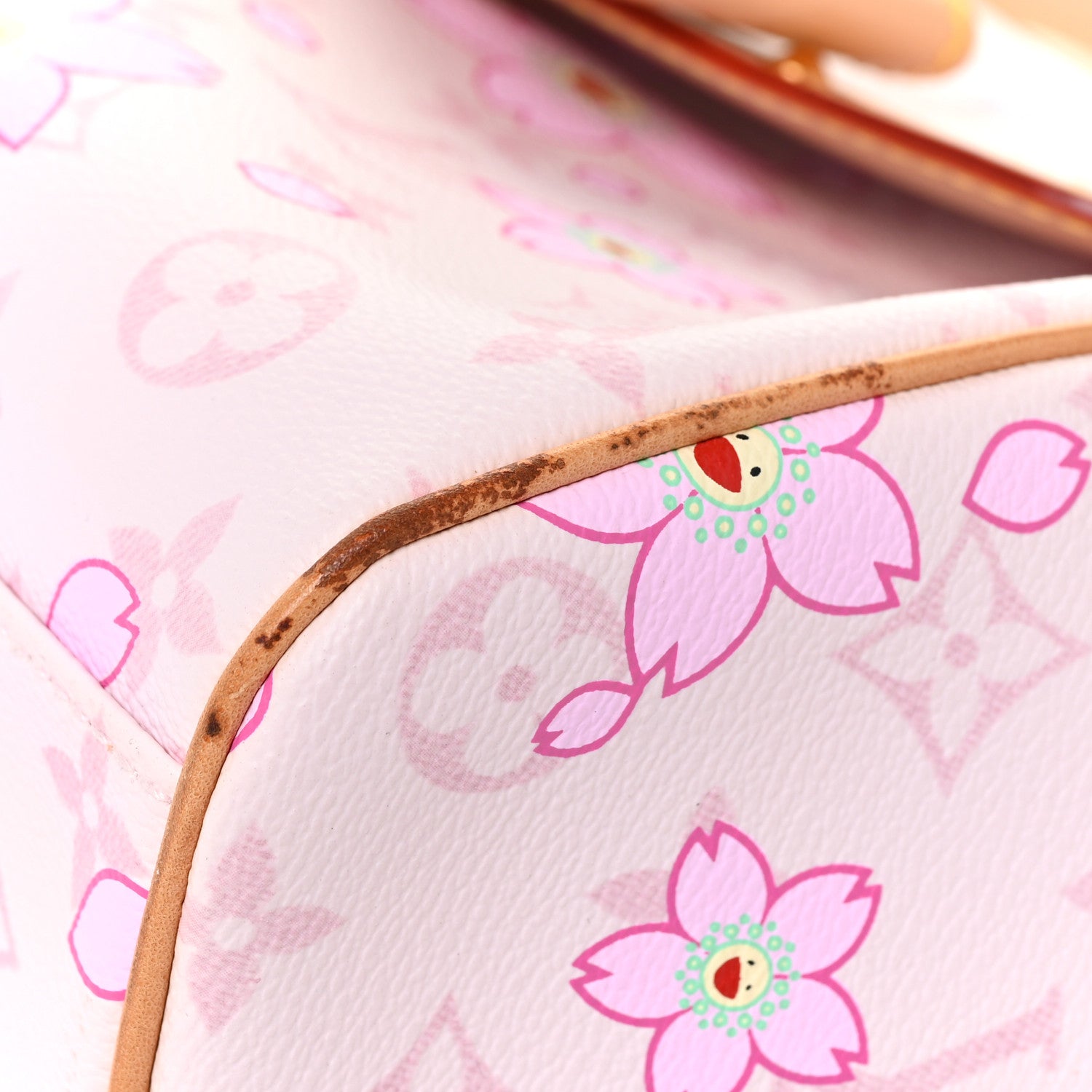 Louis Vuitton Monogram Cherry Blossom Sac Retro Pink 10 of 16