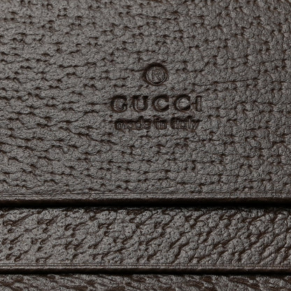 Gucci GG Supreme Monogram Web Ophidia Card Case Beige New Acero 6 of 8