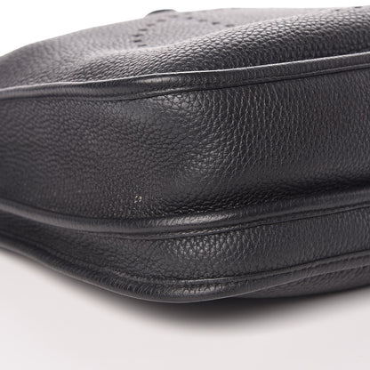 Hermes Taurillon Clemence Evelyne III PM Black 11 of 14