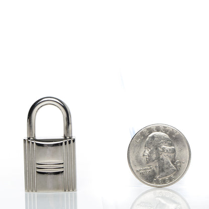 Hermes Palladium Cadena Lock and Key Set 2 of 4