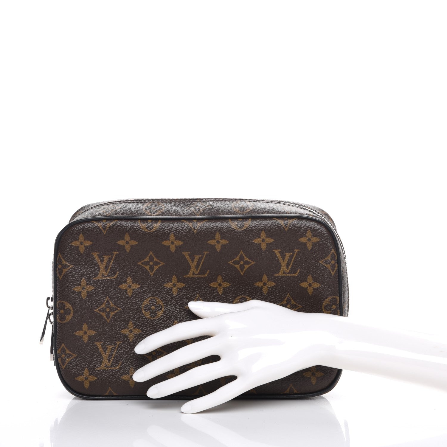 Louis Vuitton Monogram Macassar Toilet Pouch GM 2 of 7