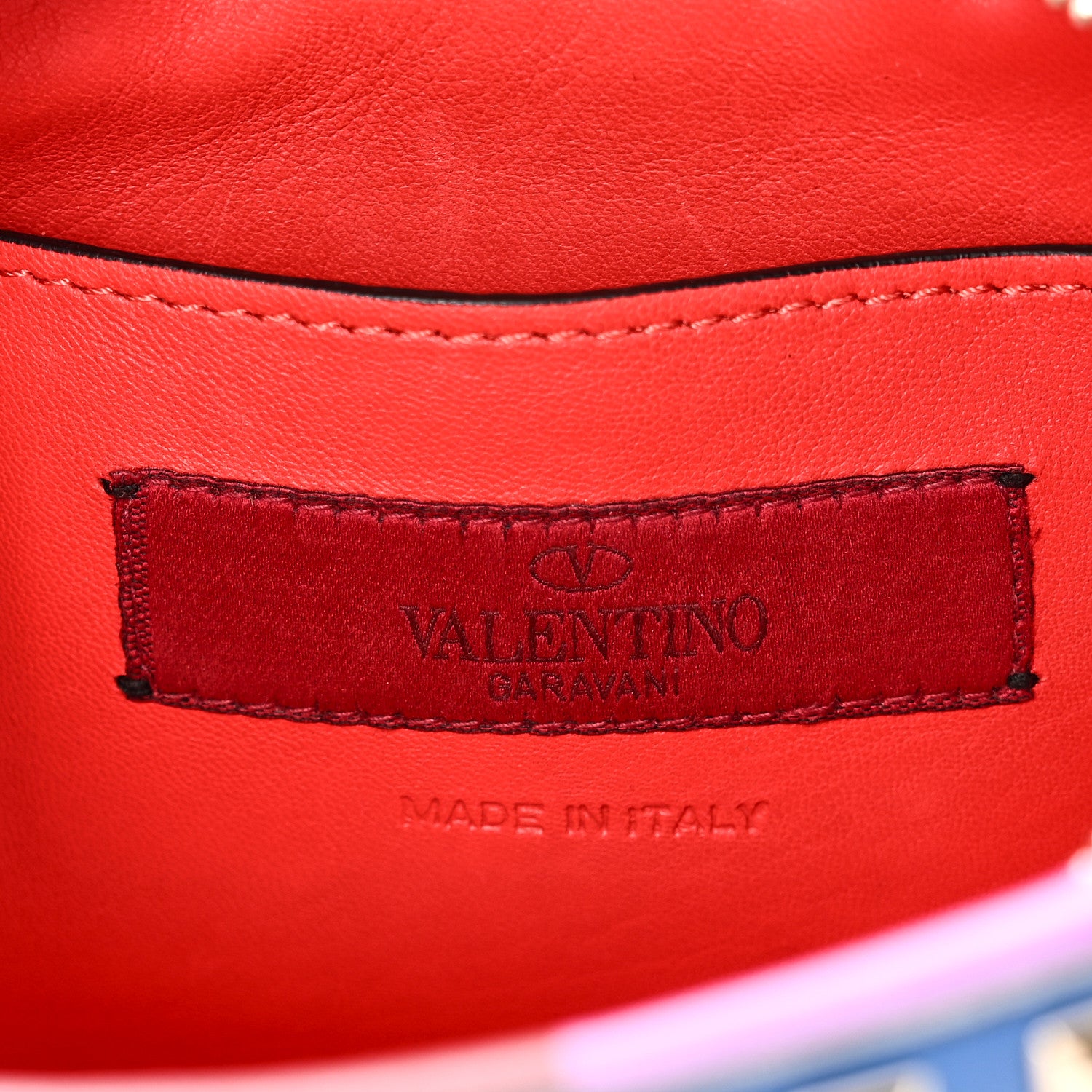 Valentino Garavani Vitello 1973 Rockstud Camera Crossbody Bag Multicolor 13 of 21