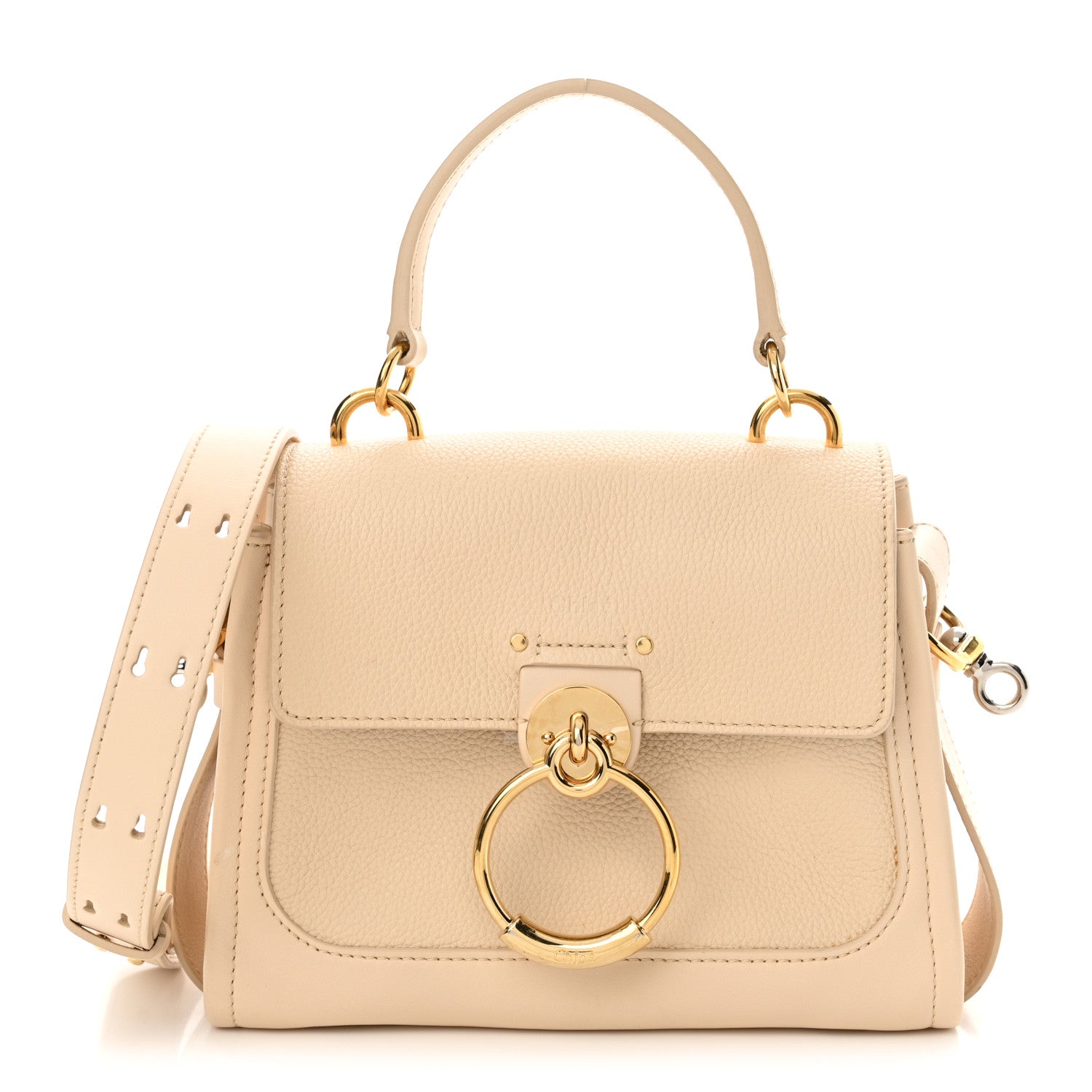 Chloe Calfskin Mini Tess Day Bag Sweet Beige 1 of 13