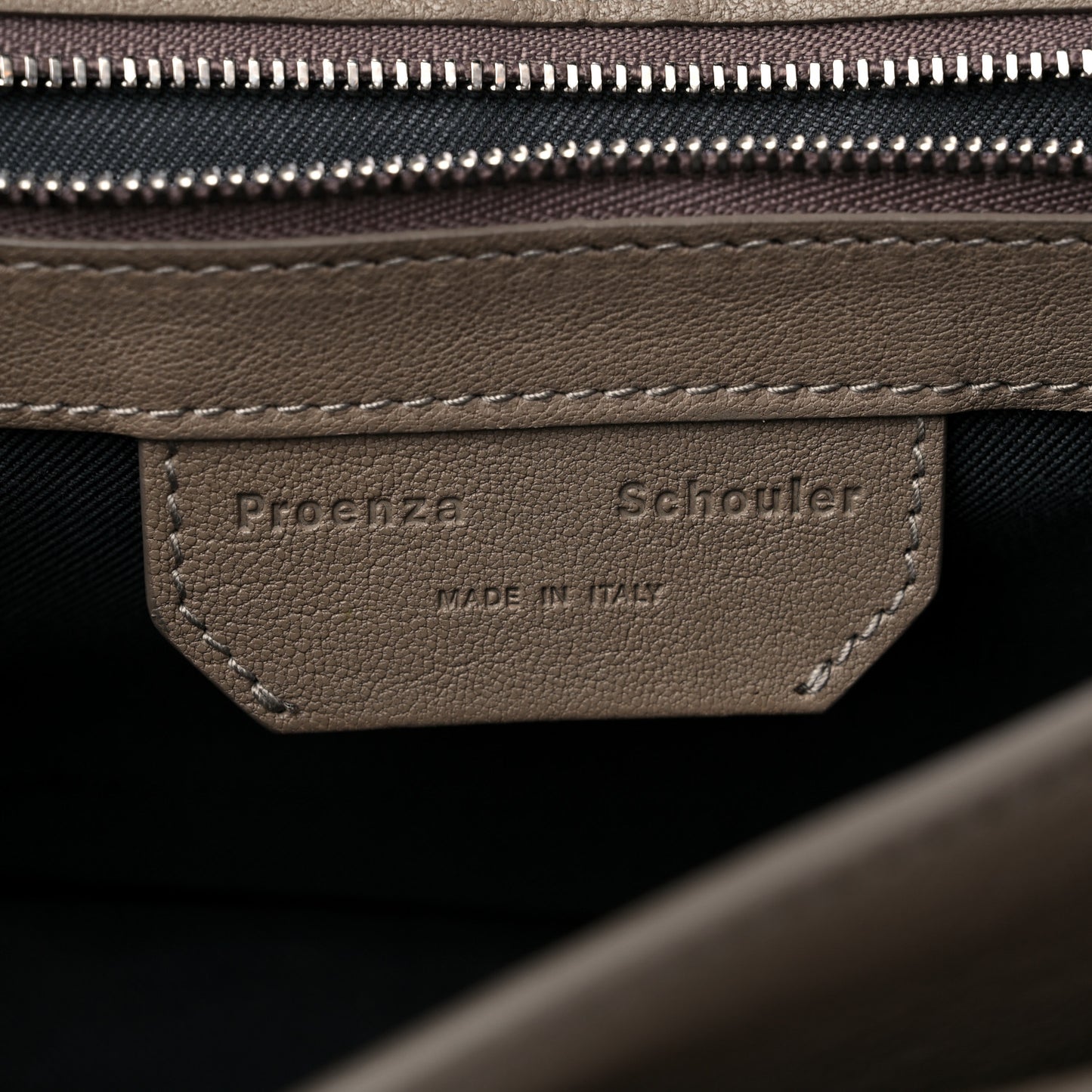 Lambskin Tiny PS1 Satchel Dove Grey