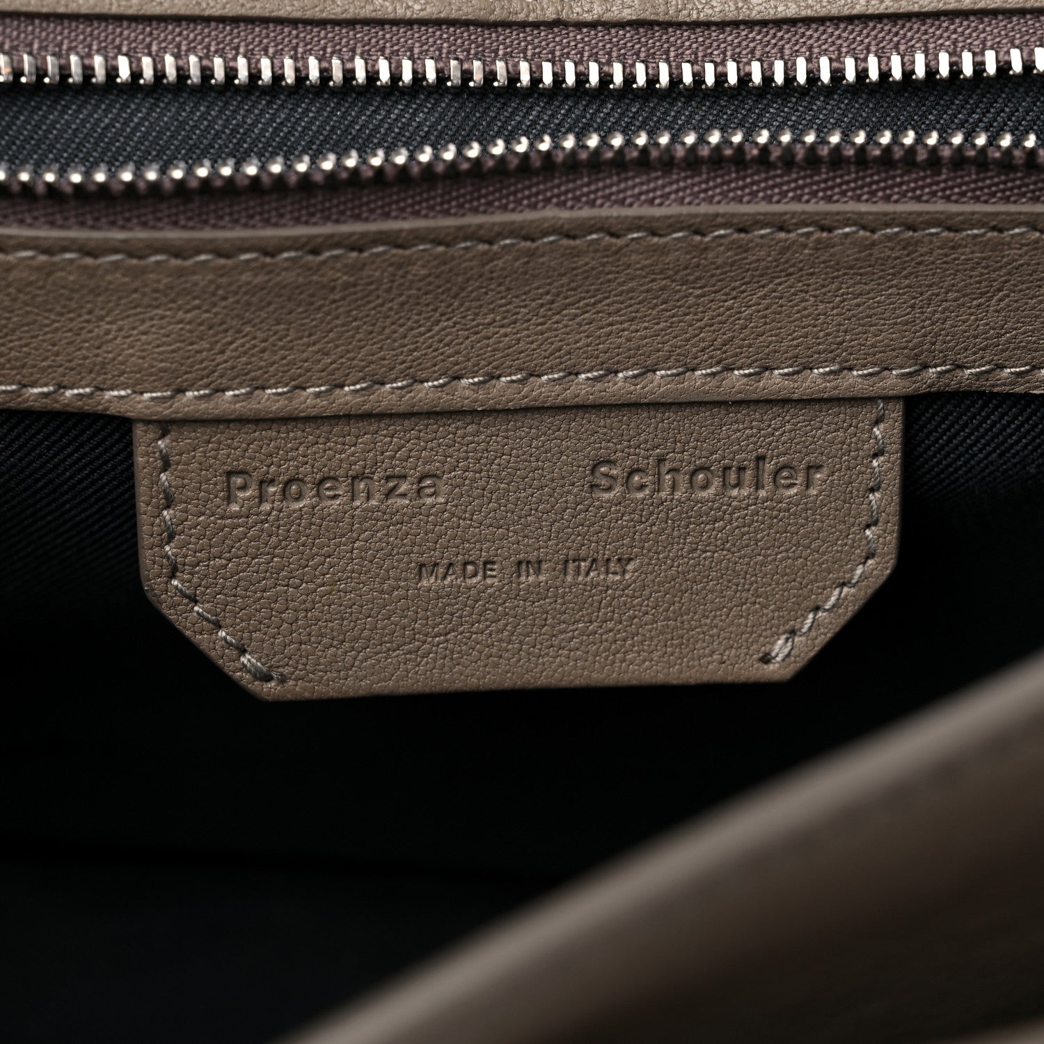Proenza Schouler Lambskin Tiny PS1 Satchel Dove Grey 6 of 11