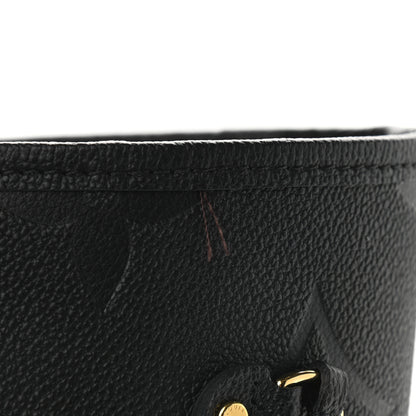 Louis Vuitton Empreinte Monogram Giant Neverfull MM Black 9 of 9