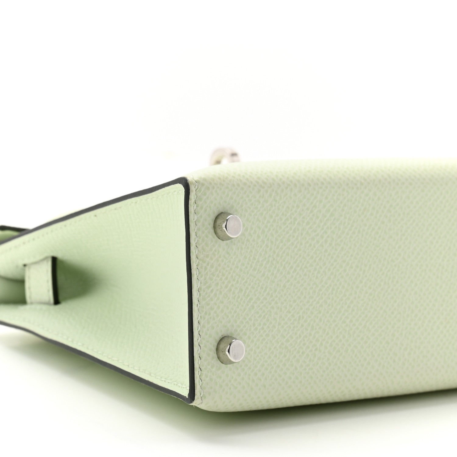 Hermes Epsom Mini Kelly Sellier 20 Vert Fizz 9 of 12