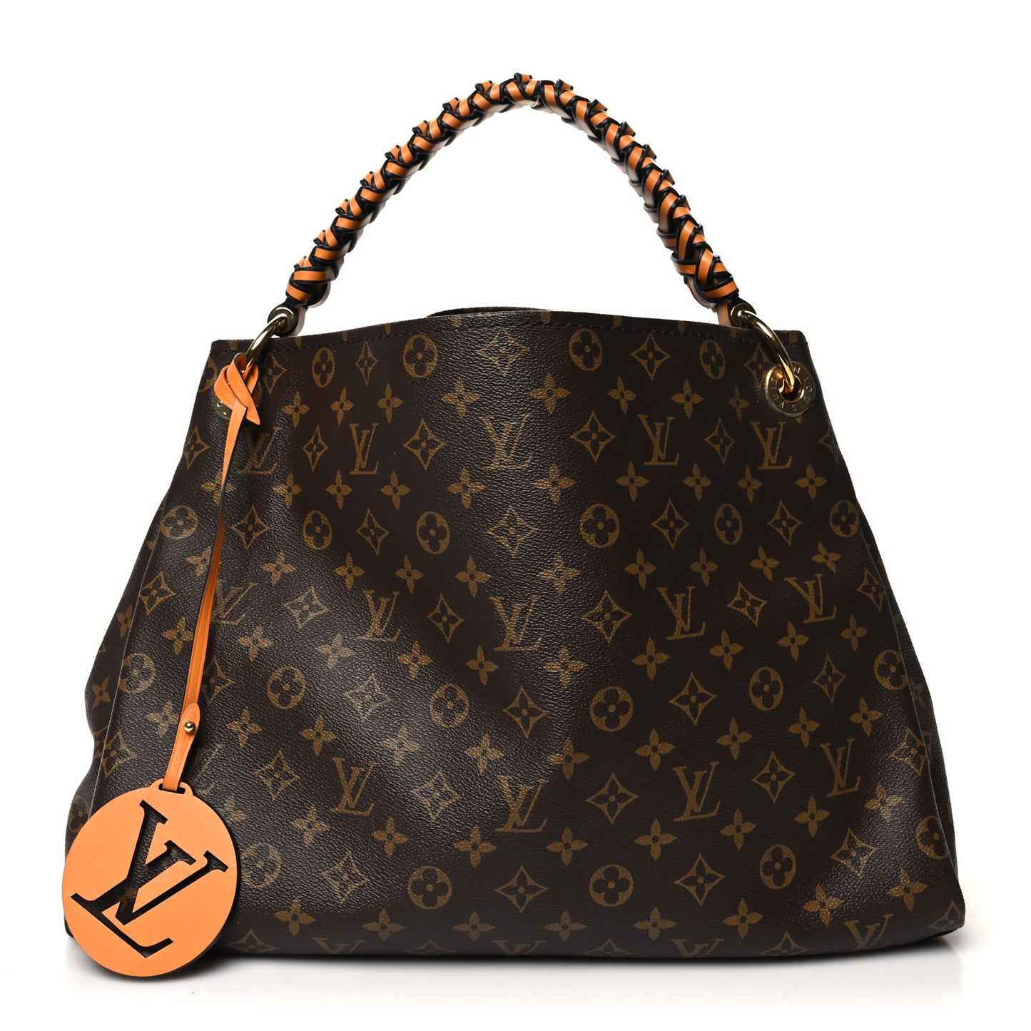 Monogram Braided Artsy MM Safran Imperial