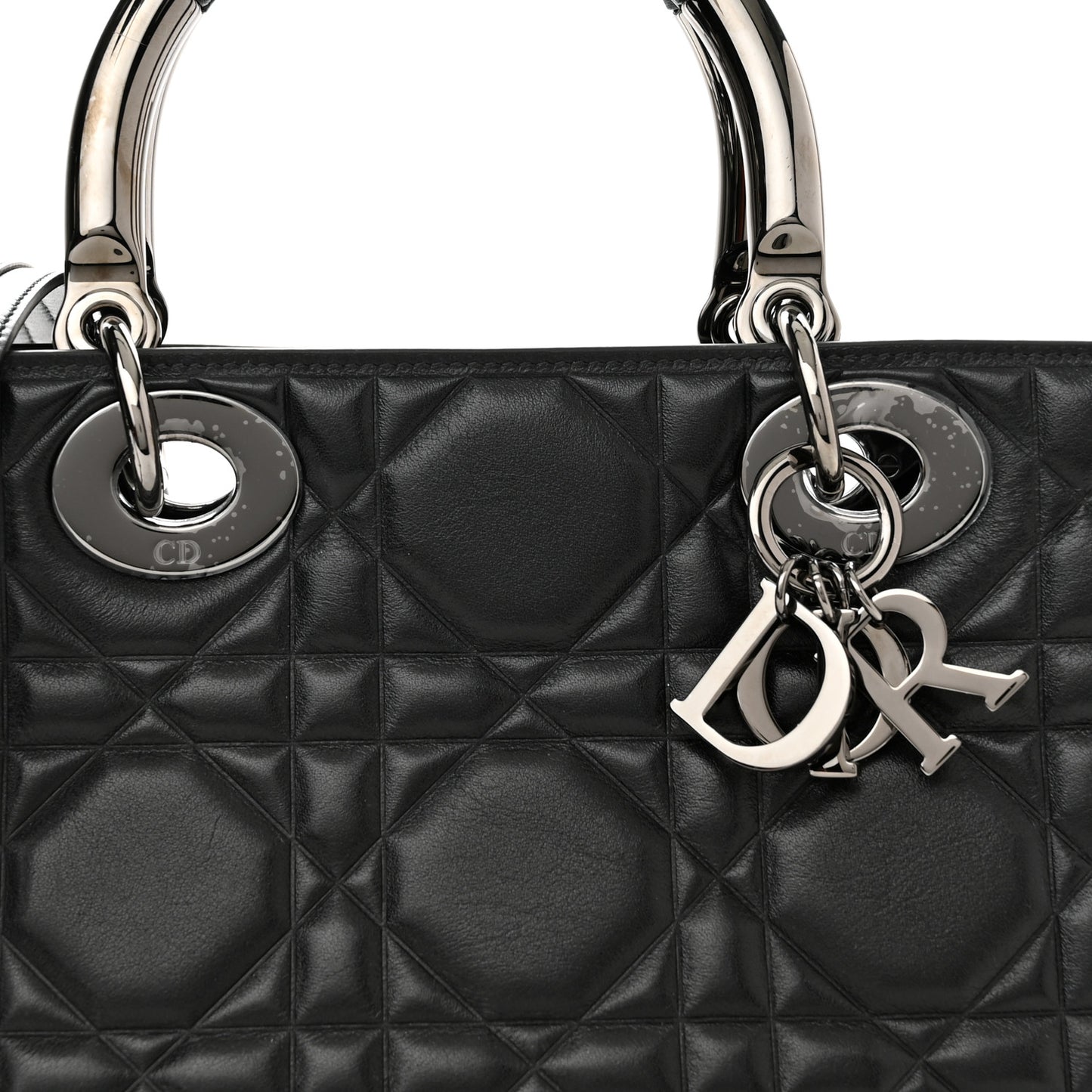 Lambskin Cannage The Lady 95.22 Black