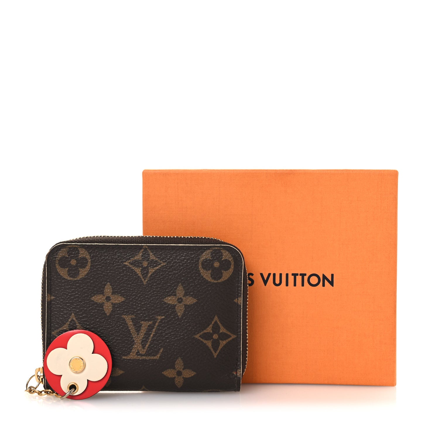 Monogram Bloom Flower Zippy Coin Purse