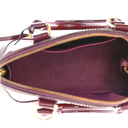 Louis Vuitton Vernis Alma BB Amethyste 4 of 12