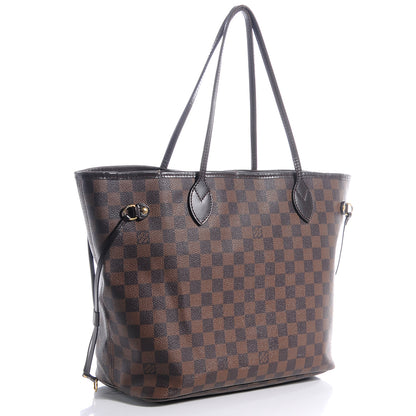 Louis Vuitton Damier Ebene Neverfull MM 3 of 9