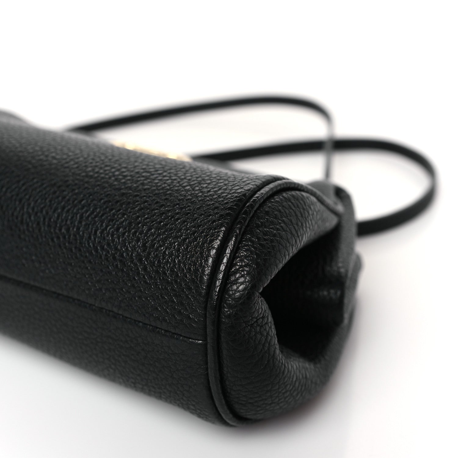 Salvatore Ferragamo Calfskin Small Gancini Crossbody Black 8 of 8