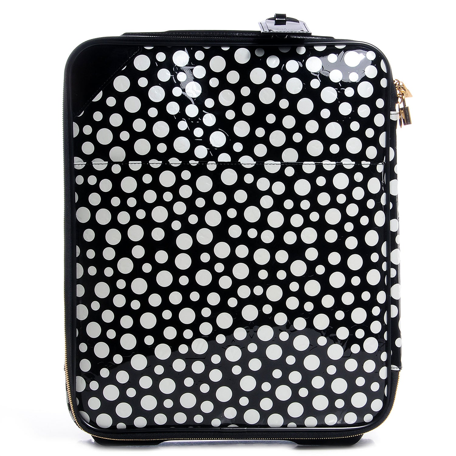 Louis Vuitton Vernis Kusama Infinity Dots Pegase Suitcase 45 Black 1 of 9