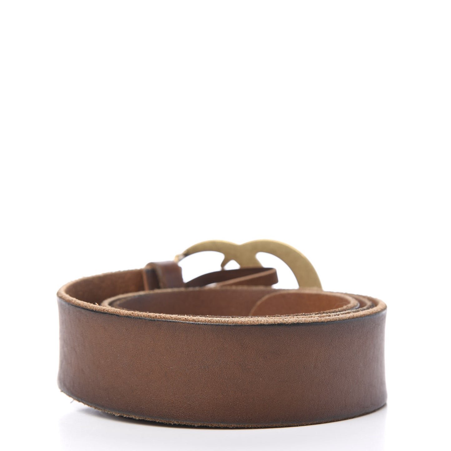 Faded Calfskin Double G 40mm Belt 85 34 Cuir