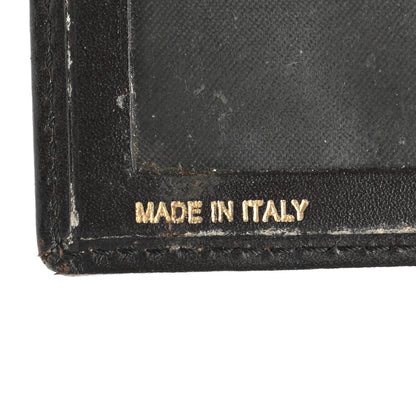 Burberry Haymarket Check Continental Wallet Black 8 of 12
