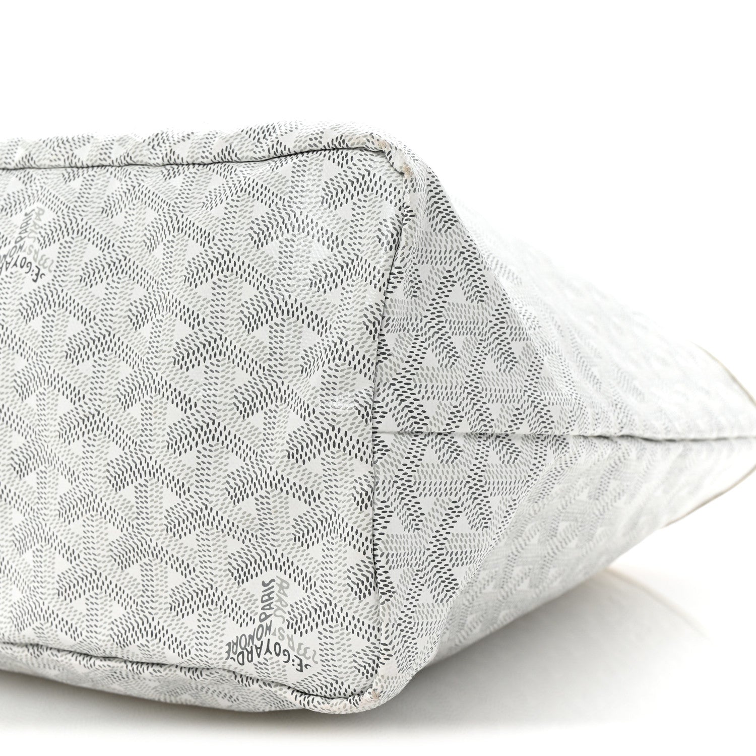 Goyard Goyardine Saint Louis PM White 9 of 9