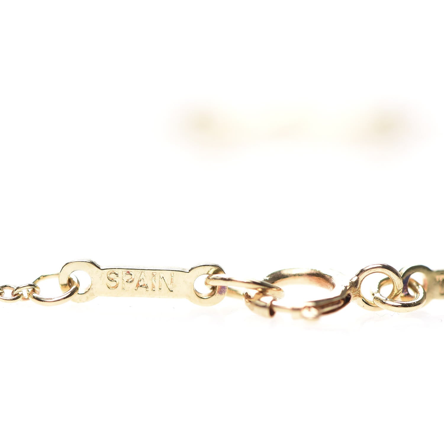 Tiffany 18K Yellow Gold Elsa Peretti 5 Open Heart Station Necklace 7 of 7