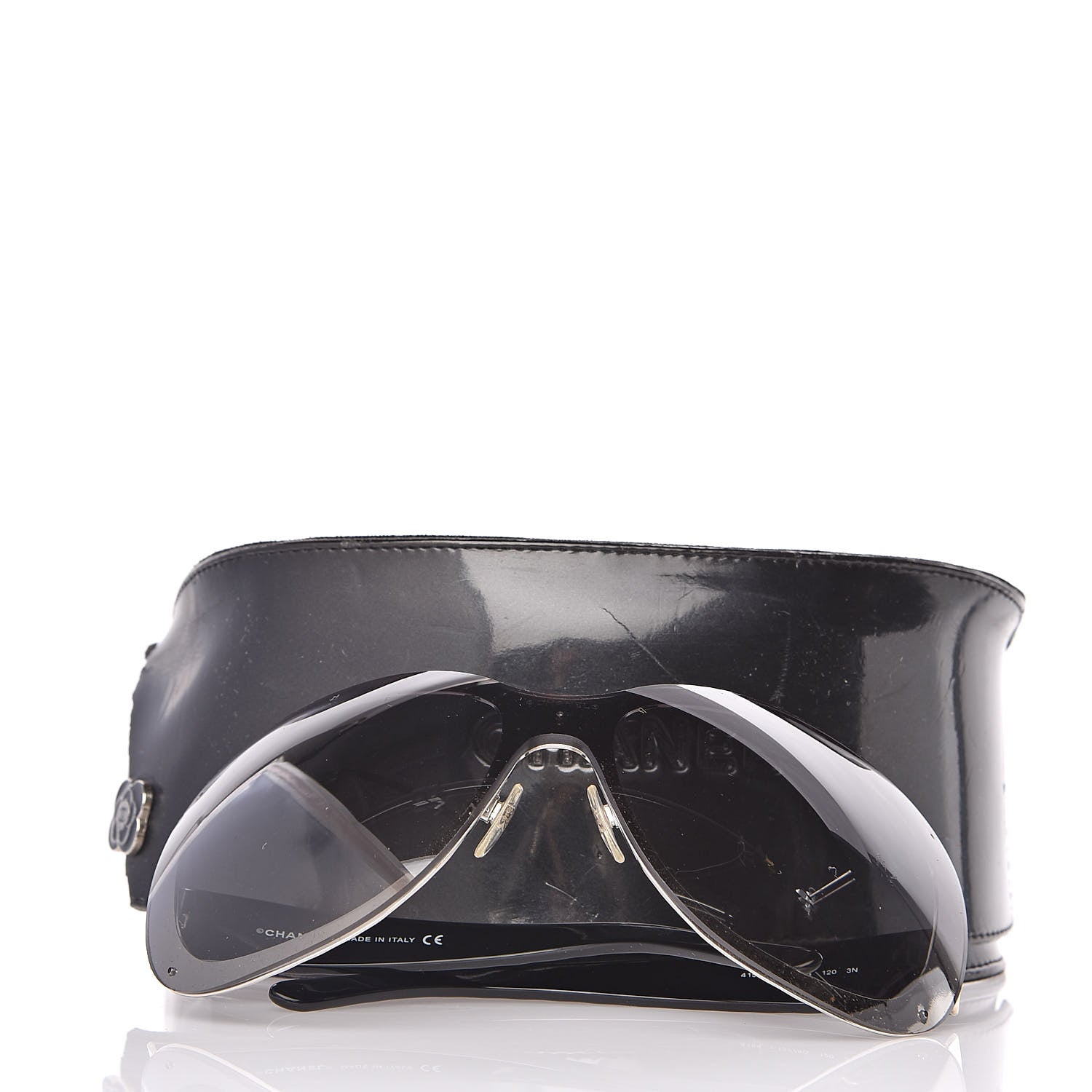 Chanel Quilted CC Sunglasses 4159 Black 7 of 7