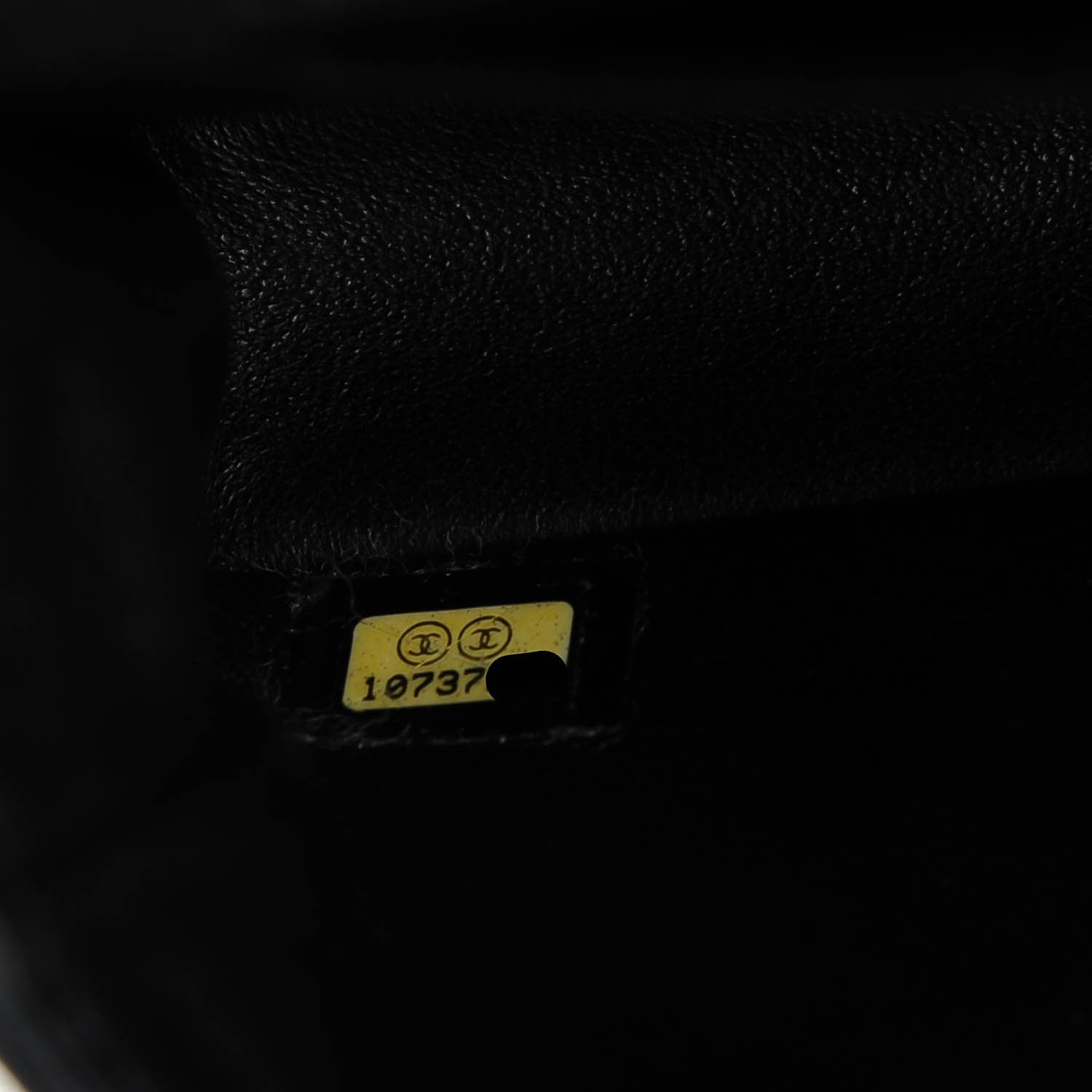 Chanel Lambskin Quilted East West Flap Black 8 of 8