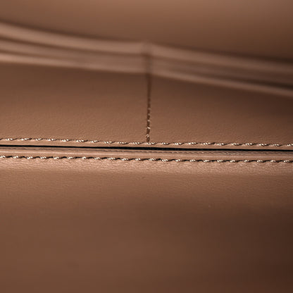Burberry Haymarket Check Henley Wallet On Chain Mid Camel 6 of 11