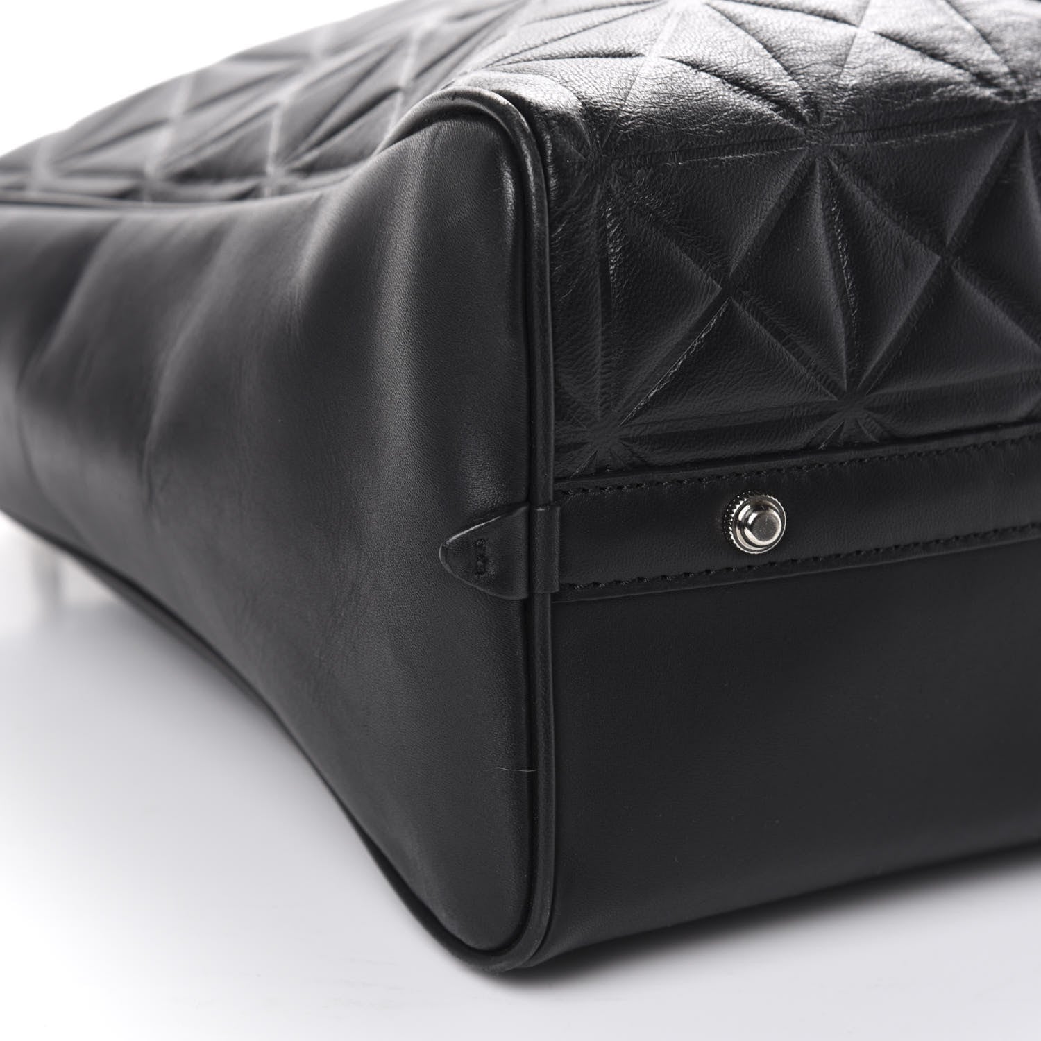 3.1 Phillip Lim 3.1 Calfskin Embossed Large Ryder Satchel Black 7 of 10