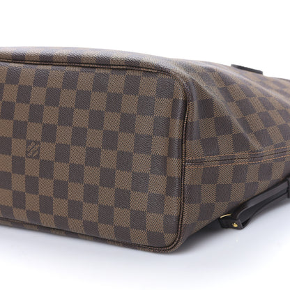 Louis Vuitton Damier Ebene Neo Neverfull MM Rose Ballerine 8 of 8