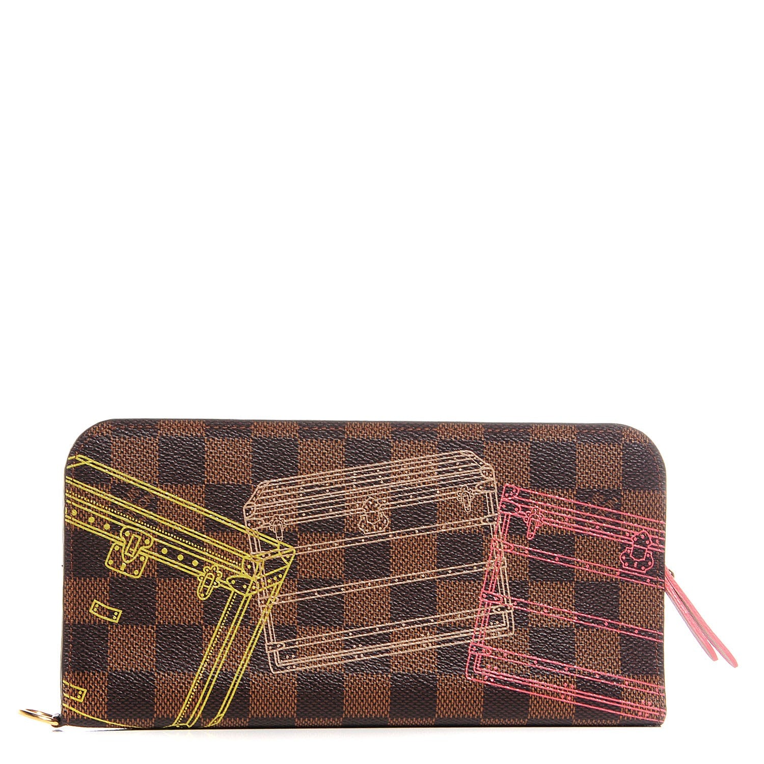 Louis Vuitton Damier Ebene 2014 Christmas Animation Insolite Wallet 1 of 8