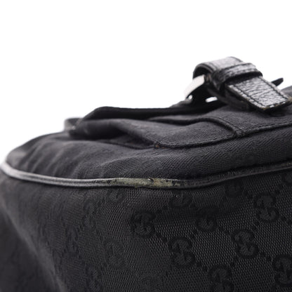 Gucci Monogram Front Pocket Hobo Black 10 of 14
