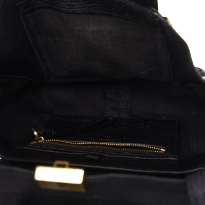 3.1 Phillip Lim Textured Calfskin Mini Pashli Satchel Black 5 of 9