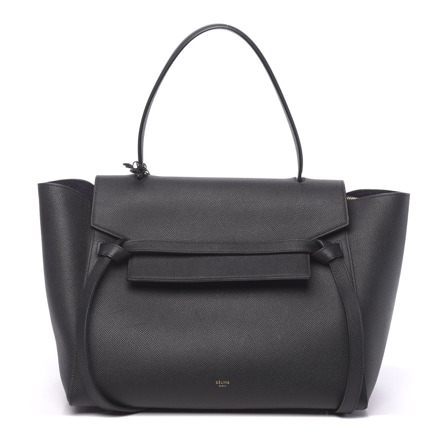 Celine Grained Calfskin Small Belt Bag Black 1 of 10