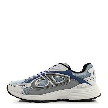 Christian Dior Technical Mesh Calfskin B30 Sneakers 42 White Blue 1 of 10