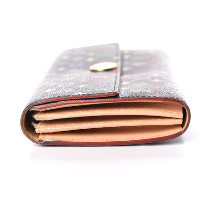 Louis Vuitton Monogram Multicolor Sarah Wallet Black Grenade 12 of 18