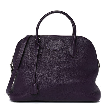 Hermes Taurillon Clemence Bolide 31 Raisin 1 of 12